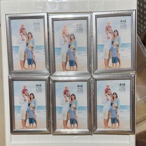 Silver Photo Frame Set